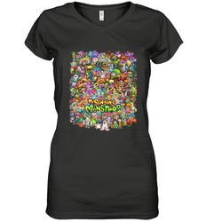 Monster Medley Women's V-Neck T-Shirt