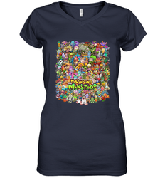 Monster Medley Women's V-Neck T-Shirt