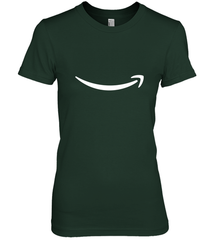 Smile Shirt  White Logo Women's Premium T-Shirt Women's Premium T-Shirt - jonhlittlestore88