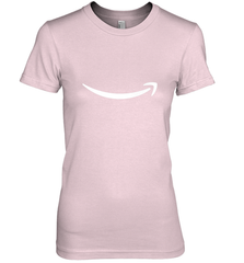 Smile Shirt  White Logo Women's Premium T-Shirt Women's Premium T-Shirt - jonhlittlestore88