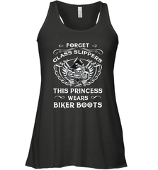 Forget glass slippers this princess wears biker boots Women's Racerback Tank Women's Racerback Tank - jonhlittlestore88