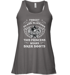 Forget glass slippers this princess wears biker boots Women's Racerback Tank Women's Racerback Tank - jonhlittlestore88