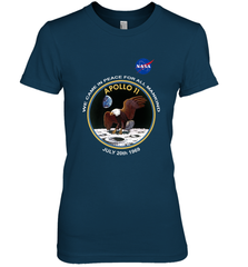 NASA Apollo 11 Moon Landing Women's Premium T-Shirt Women's Premium T-Shirt - jonhlittlestore88