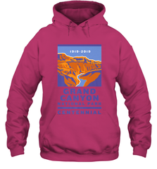 Grand Canyon National Park Centennial Logo Hooded Sweatshirt Hooded Sweatshirt - jonhlittlestore88