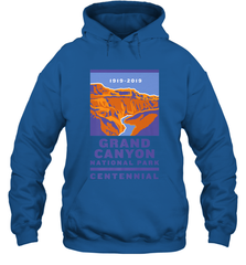 Grand Canyon National Park Centennial Logo Hooded Sweatshirt Hooded Sweatshirt - jonhlittlestore88