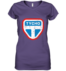 The Expanse Tycho Station Logo Women's V-Neck T-Shirt Women's V-Neck T-Shirt - jonhlittlestore88