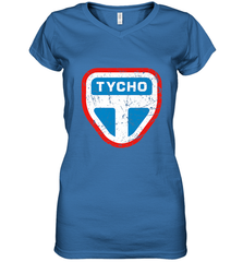 The Expanse Tycho Station Logo Women's V-Neck T-Shirt Women's V-Neck T-Shirt - jonhlittlestore88