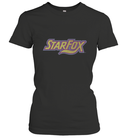 Star fox Vintage Distressed Game Logo Women's T-Shirt Women's T-Shirt / Black / S Women's T-Shirt - jonhlittlestore88