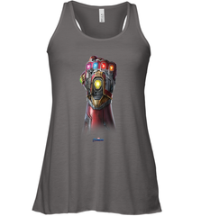 Marvel Avengers Endgame Infinity Stone Gauntlet Color Logo Women's Racerback Tank Women's Racerback Tank - jonhlittlestore88