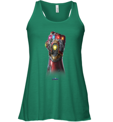 Marvel Avengers Endgame Infinity Stone Gauntlet Color Logo Women's Racerback Tank Women's Racerback Tank - jonhlittlestore88