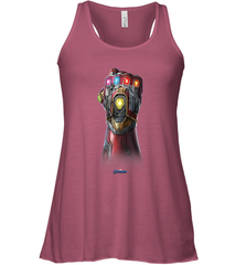 Marvel Avengers Endgame Infinity Stone Gauntlet Color Logo Women's Racerback Tank Women's Racerback Tank - jonhlittlestore88
