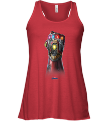 Marvel Avengers Endgame Infinity Stone Gauntlet Color Logo Women's Racerback Tank Women's Racerback Tank - jonhlittlestore88
