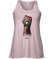 Marvel Avengers Endgame Infinity Stone Gauntlet Color Logo Women's Racerback Tank Women's Racerback Tank - jonhlittlestore88