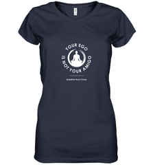 Your Ego Is Not Your Amigo Women's V-Neck T-Shirt Women's V-Neck T-Shirt - jonhlittlestore88