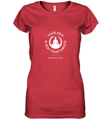 Your Ego Is Not Your Amigo Women's V-Neck T-Shirt Women's V-Neck T-Shirt - jonhlittlestore88