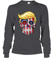 Trump sugar skull Long Sleeve T-Shirt Long Sleeve T-Shirt - jonhlittlestore88