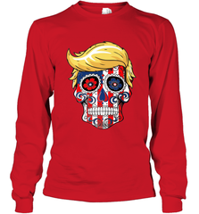Trump sugar skull Long Sleeve T-Shirt Long Sleeve T-Shirt - jonhlittlestore88