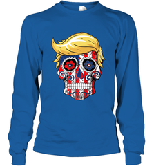 Trump sugar skull Long Sleeve T-Shirt Long Sleeve T-Shirt - jonhlittlestore88