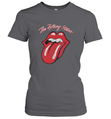 Mens The Rolling Stones Script Tongue Logo Women's T-Shirt Women's T-Shirt - jonhlittlestore88