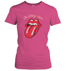 Mens The Rolling Stones Script Tongue Logo Women's T-Shirt Women's T-Shirt - jonhlittlestore88