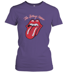 Mens The Rolling Stones Script Tongue Logo Women's T-Shirt Women's T-Shirt - jonhlittlestore88