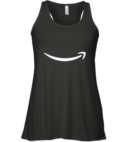 Smile Shirt  White Logo Women's Racerback Tank Women's Racerback Tank / Black / XS Women's Racerback Tank - jonhlittlestore88