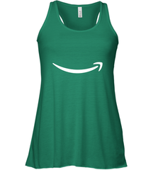 Smile Shirt  White Logo Women's Racerback Tank Women's Racerback Tank - jonhlittlestore88