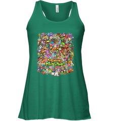 Monster Medley Women's Racerback Tank Women's Racerback Tank - jonhlittlestore88