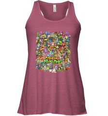 Monster Medley Women's Racerback Tank Women's Racerback Tank - jonhlittlestore88