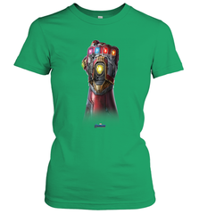 Marvel Avengers Endgame Infinity Stone Gauntlet Color Logo Women's T-Shirt Women's T-Shirt - jonhlittlestore88