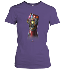 Marvel Avengers Endgame Infinity Stone Gauntlet Color Logo Women's T-Shirt Women's T-Shirt - jonhlittlestore88