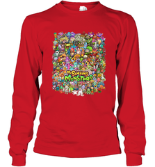 Monster Medley Long Sleeve T-Shirt Long Sleeve T-Shirt - jonhlittlestore88