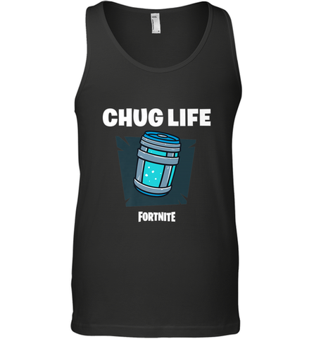 Fortnite Chug Life Men's Tank Top Men's Tank Top / Black / XS Men's Tank Top - jonhlittlestore88