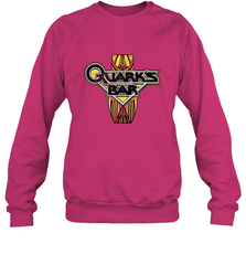 Star Trek DS9 Quark's Bar Vintage Logo Crewneck Sweatshirt Crewneck Sweatshirt - jonhlittlestore88