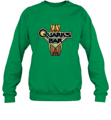 Star Trek DS9 Quark's Bar Vintage Logo Crewneck Sweatshirt Crewneck Sweatshirt - jonhlittlestore88
