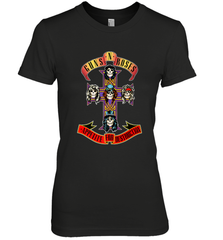 Guns N' Roses Classic Cross Logo Women's Premium T-Shirt Women's Premium T-Shirt - jonhlittlestore88