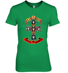 Guns N' Roses Classic Cross Logo Women's Premium T-Shirt
