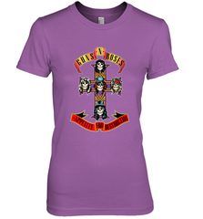 Guns N' Roses Classic Cross Logo Women's Premium T-Shirt Women's Premium T-Shirt - jonhlittlestore88