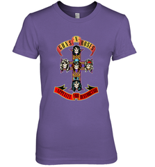 Guns N' Roses Classic Cross Logo Women's Premium T-Shirt Women's Premium T-Shirt - jonhlittlestore88