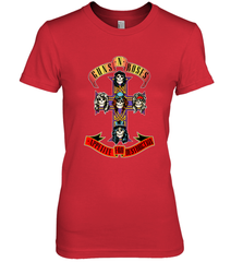 Guns N' Roses Classic Cross Logo Women's Premium T-Shirt Women's Premium T-Shirt - jonhlittlestore88