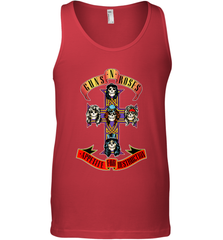 Guns N' Roses Classic Cross Logo Men's Tank Top Men's Tank Top - jonhlittlestore88