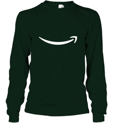 Smile Shirt  White Logo Long Sleeve T-Shirt Long Sleeve T-Shirt - jonhlittlestore88