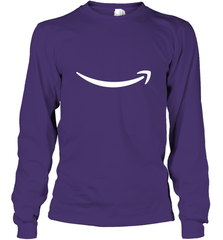 Smile Shirt  White Logo Long Sleeve T-Shirt Long Sleeve T-Shirt - jonhlittlestore88