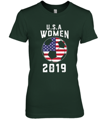 USA United States Women 2019 Soccer US Futbol Women's Premium T-Shirt Women's Premium T-Shirt - jonhlittlestore88