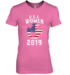 USA United States Women 2019 Soccer US Futbol Women's Premium T-Shirt Women's Premium T-Shirt - jonhlittlestore88