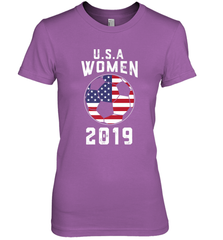 USA United States Women 2019 Soccer US Futbol Women's Premium T-Shirt Women's Premium T-Shirt - jonhlittlestore88