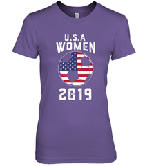 USA United States Women 2019 Soccer US Futbol Women's Premium T-Shirt Women's Premium T-Shirt - jonhlittlestore88
