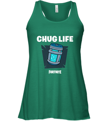 Fortnite Chug Life Women's Racerback Tank Women's Racerback Tank - jonhlittlestore88
