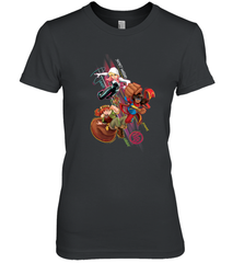 Marvel Rising Secret Warriors Group Shot Action Pose Women's Premium T-Shirt Women's Premium T-Shirt - jonhlittlestore88