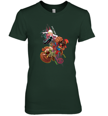 Marvel Rising Secret Warriors Group Shot Action Pose Women's Premium T-Shirt Women's Premium T-Shirt - jonhlittlestore88